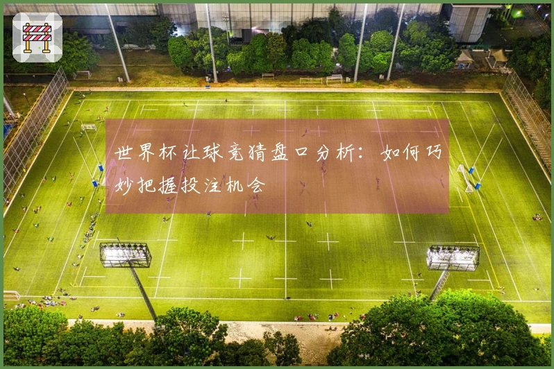 世界杯让球竞猜盘口分析：如何巧妙把握投注机会