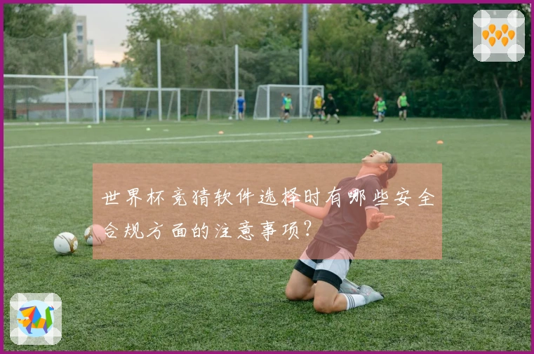 世界杯竞猜软件选择时有哪些安全合规方面的注意事项？
